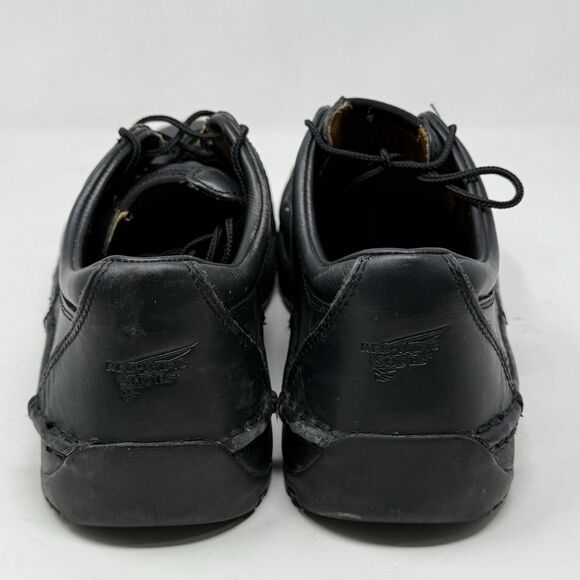 Red Wing 6703 Work Shoes Mens 13 D Black Leather Aluminum Safety Toe Oxfords main image 11